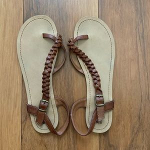Size 9 Brown Mossimo Sandals